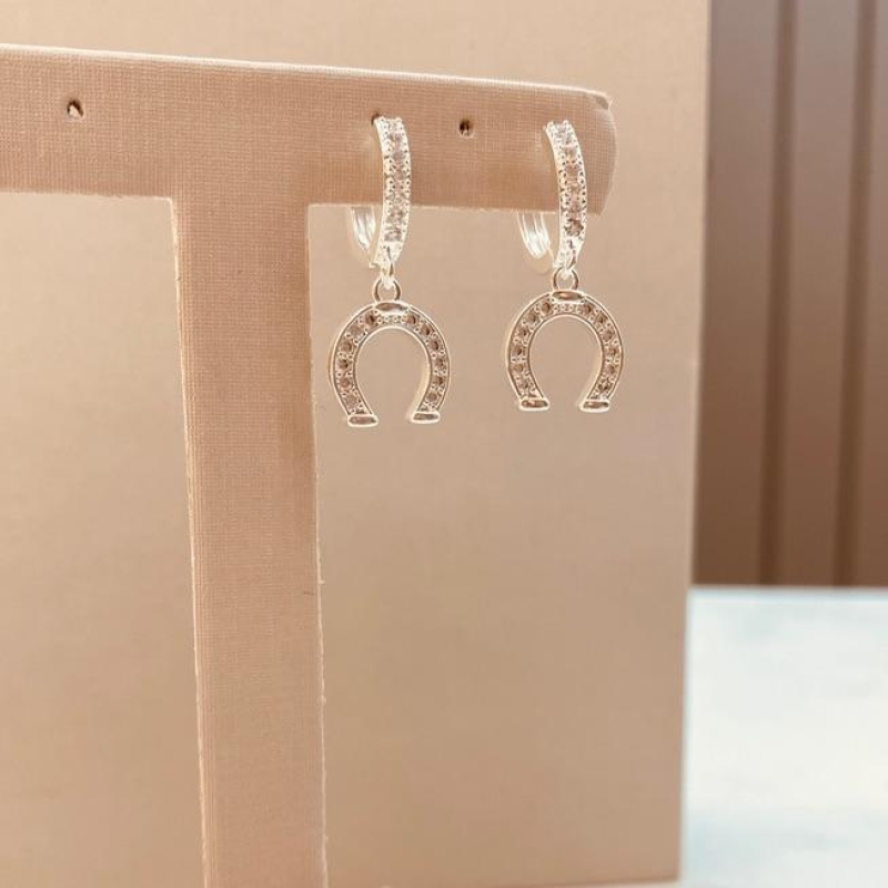 BR PRATA ARGOLA PG FERRADURA MICROCRAVEJADA