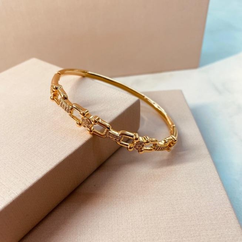 BRAC OURO RENATA ELOS MICRO CRAVEJADOS