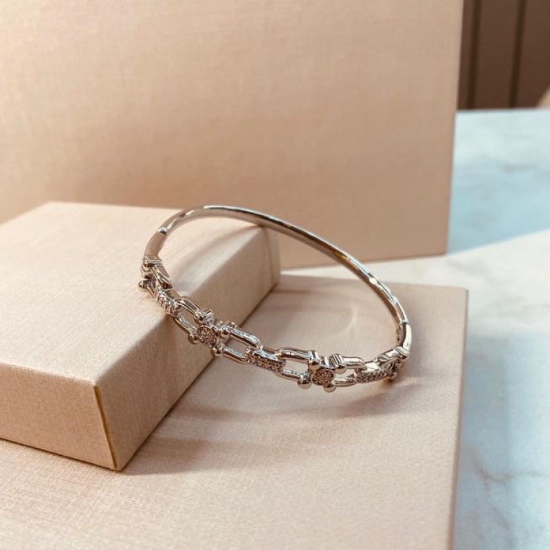 BRAC PRATA RENATA ELOS MICRO CRAVEJADOS