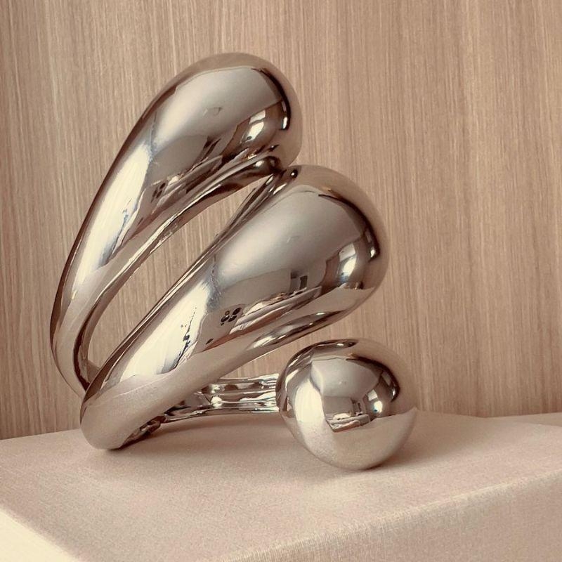 BRAC PRATA TRIPLO GOTAS