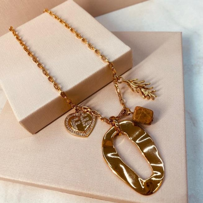 CL OURO CARTIER ORGANIC FÉ PEDRA NATURAL