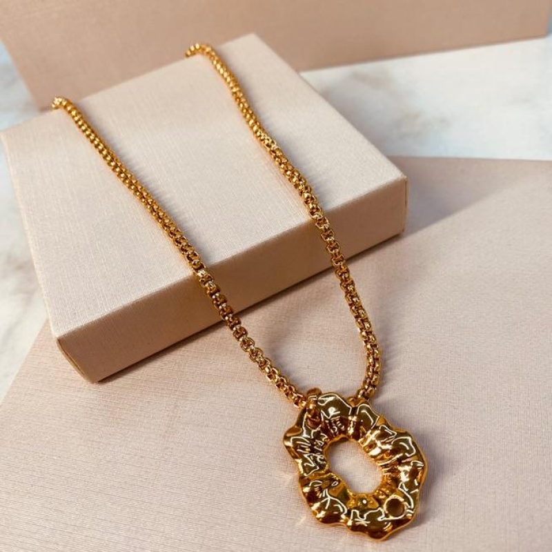 CL OURO CORRENTE QUADRADA PG OVAL