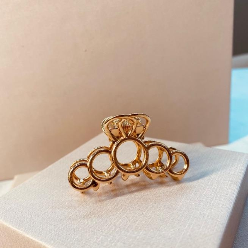 PRENDEDOR CIRCULOS OURO