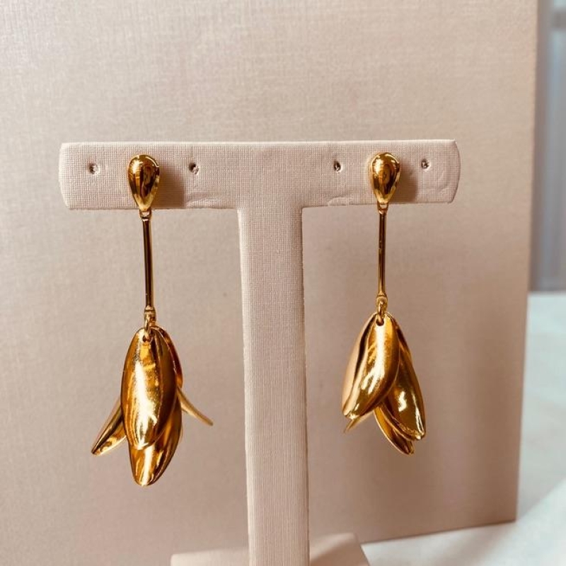 BR OURO CACHO DE FOLHAS