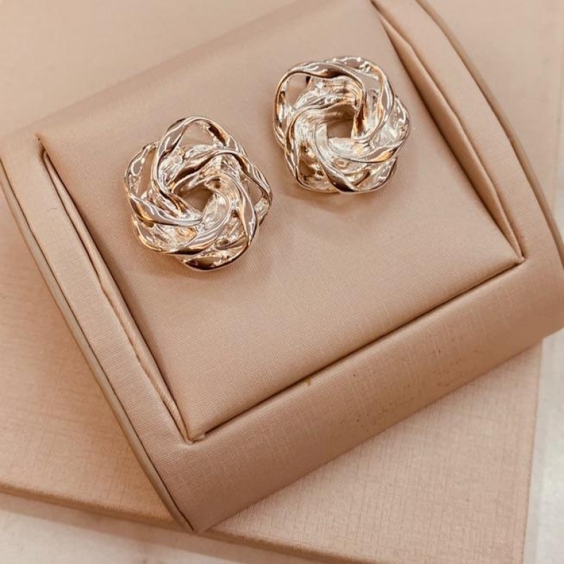 BR PRATA FLOR TRANÇADA