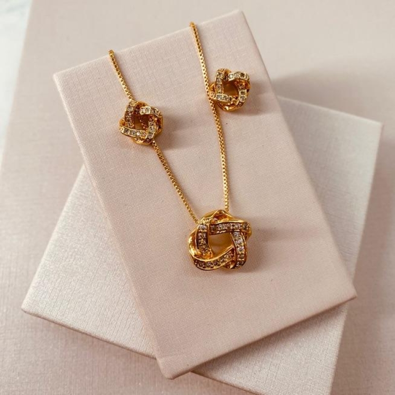 CJ OURO JOIA TRANÇADA