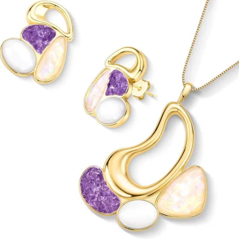 CJ OURO ORGANICO PORCELANA AMETISTA