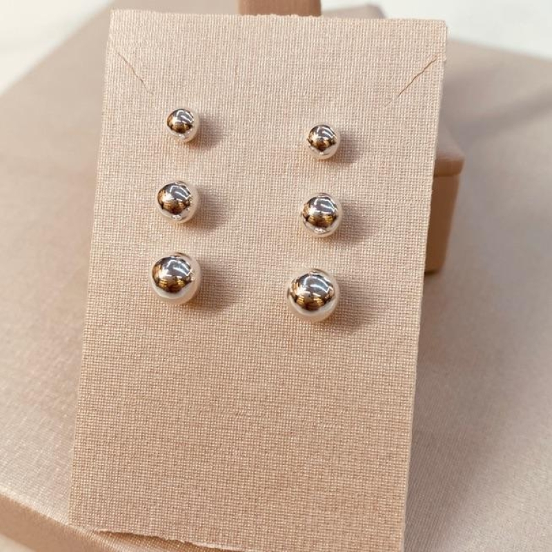 TR PRATA BOLA LISA 4,5,6MM