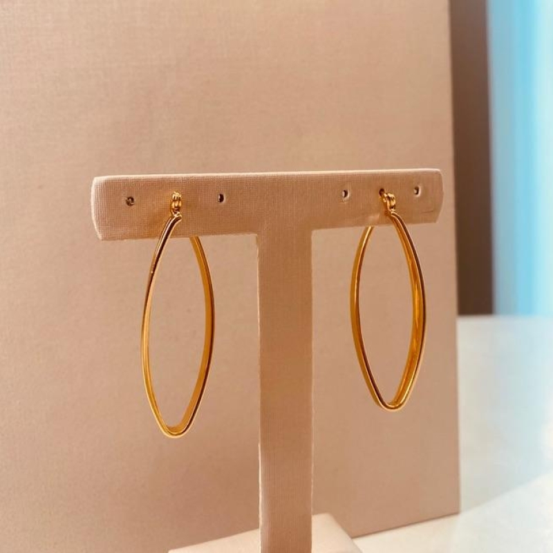 BR OURO ARGOLA FINA VAZADA TORCIDA