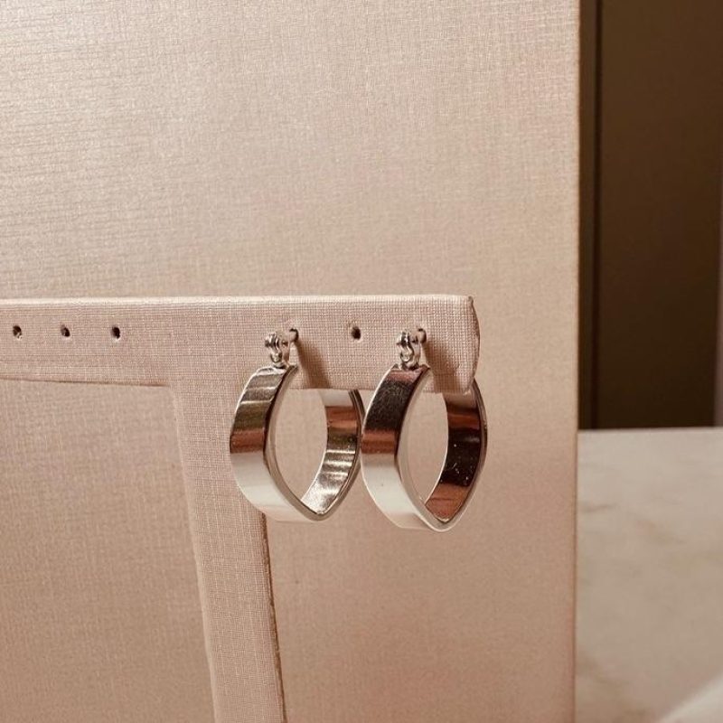 BR PRATA ARGOLA TULIPA FINA