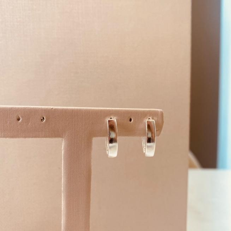 BR PRATA ARGOLA TULIPA FINA P