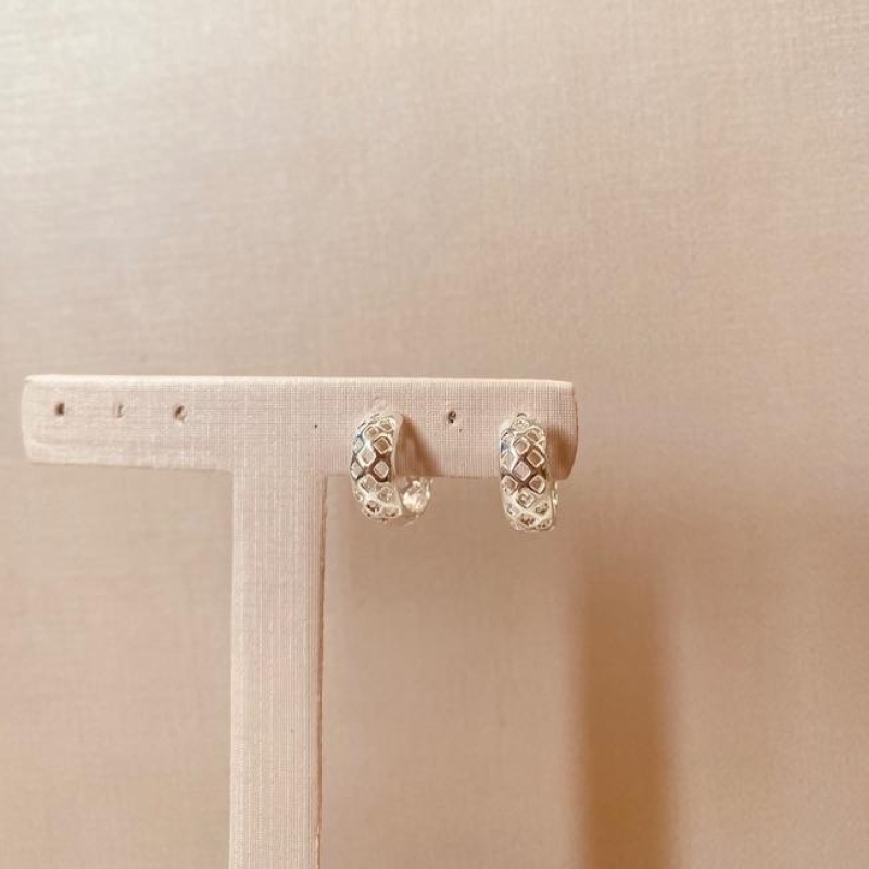 BR PRATA ARGOLA VAZADA