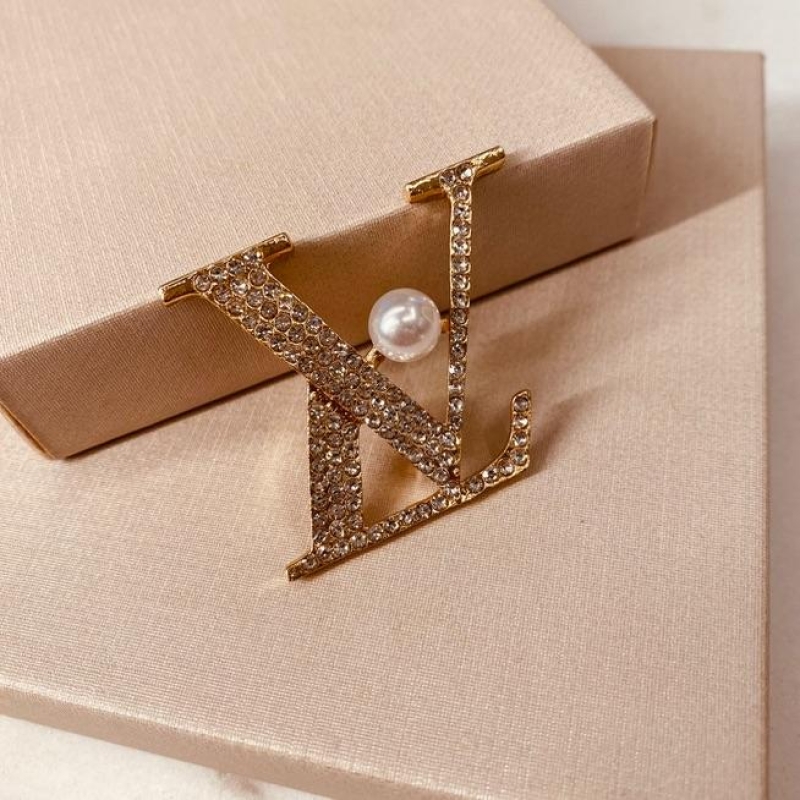 BROCHE OURO LOUIS VITTON