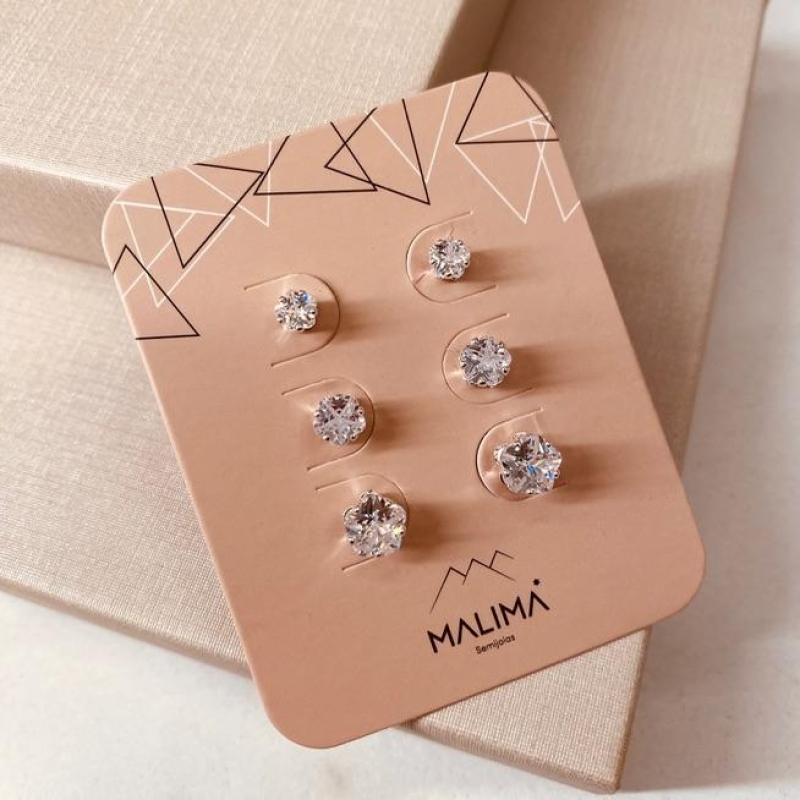 TR PRATA ESTRELINHA ZIRCONIA