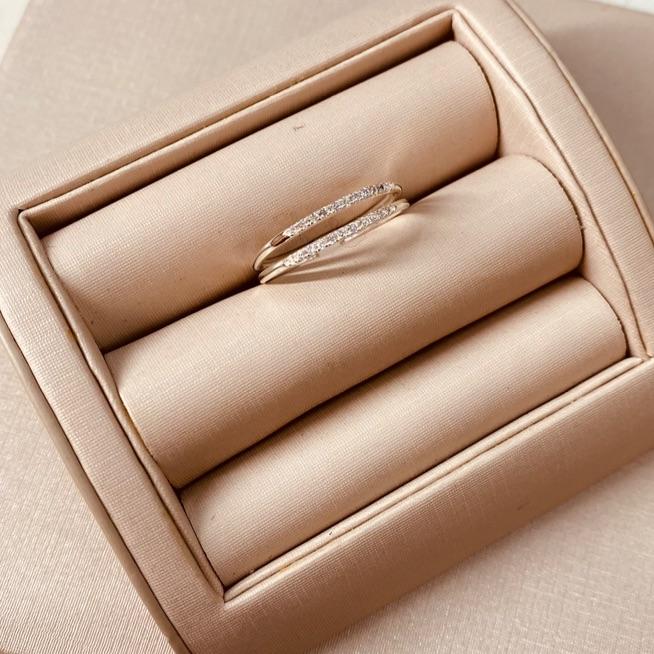 APARADOR PRATA 925 FINO MICRO CRAVEJADO