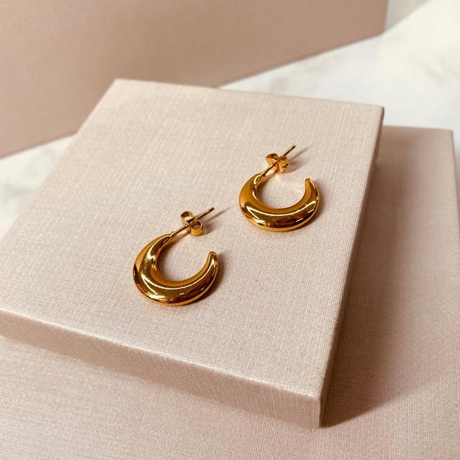 BR AÇO OURO ARGOLA FINA CIRCULAR