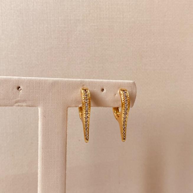 BR OURO ARGOLA FINA 9 MICRO CRAVEJADA