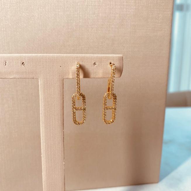 BR OURO ARGOLA MICRO CRAVEJADO ELOS