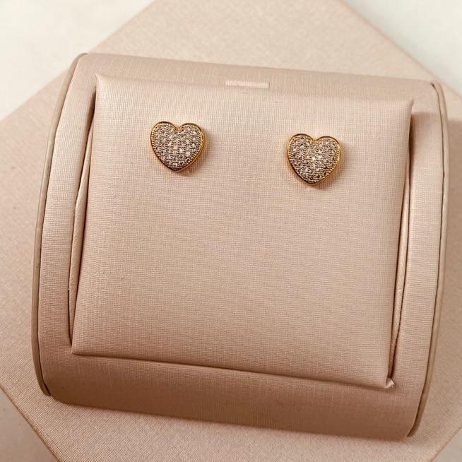 BR OURO CORAÇÃO MICROCRAVEJADO M