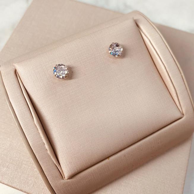 BR PRATA 925 PONTO DE LUZ 6MM