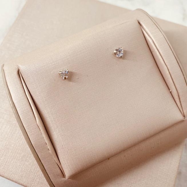 BR PRATA 925 ZIRCONIA CORAÇÃO BABY 4MM