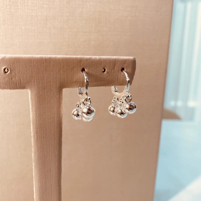 BR PRATA ARGOLA FINA PG 3 BOLAS P