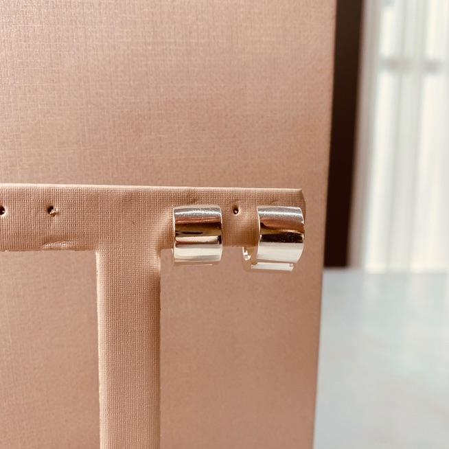 BR PRATA ARGOLA LARGA LISA