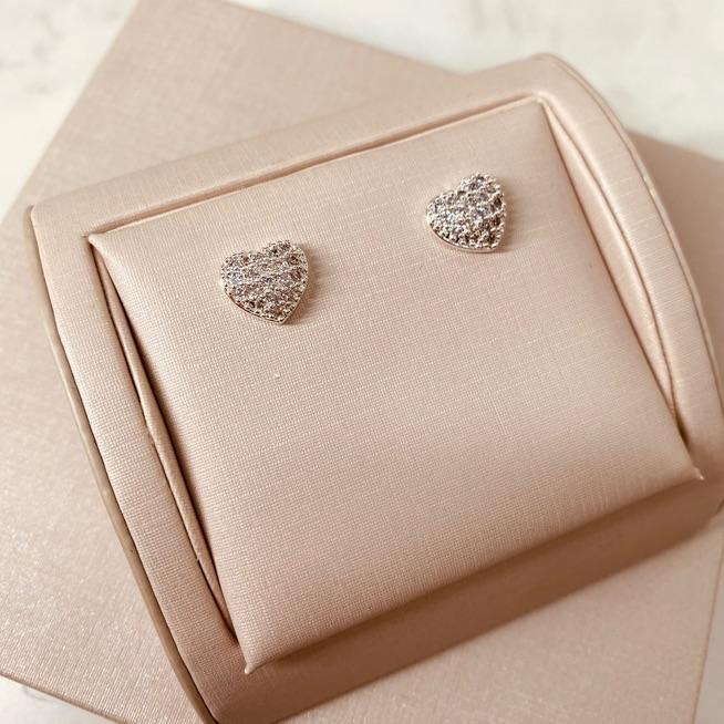 BR PRATA CORAÇÃO CRAVEJADO M