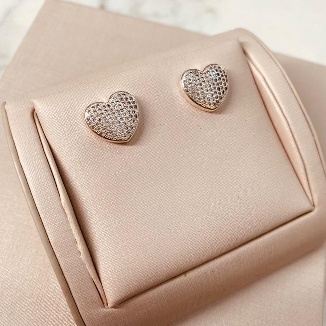 BR PRATA CORAÇÃO MICROCRAVEJADO G