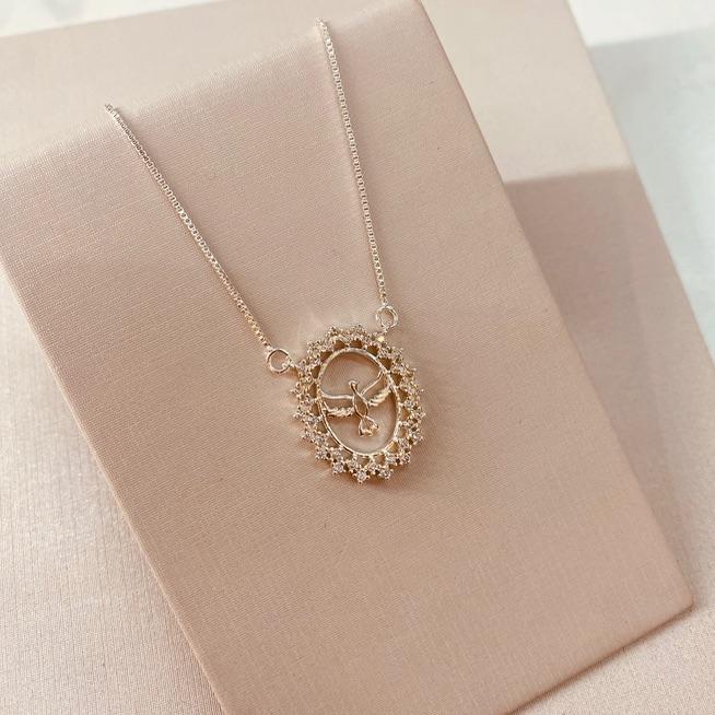 CL PRATA DIVINO OVAL ZIRCONIAS