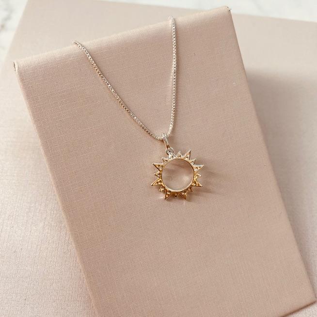 CL PRATA SOL ZIRCONIA