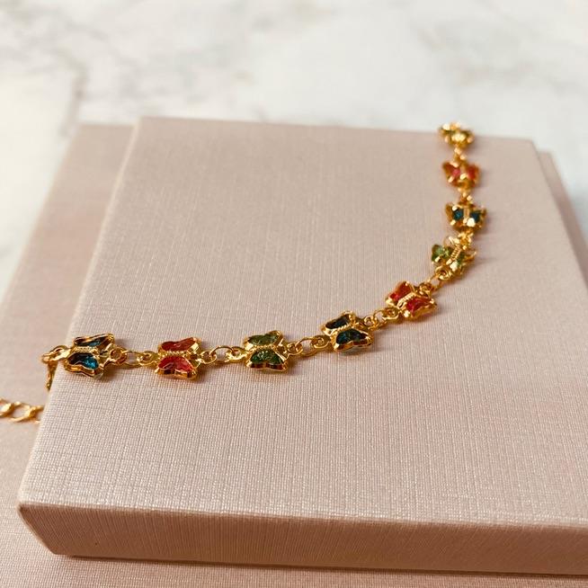 PL OURO BORBOLETAS COLOR