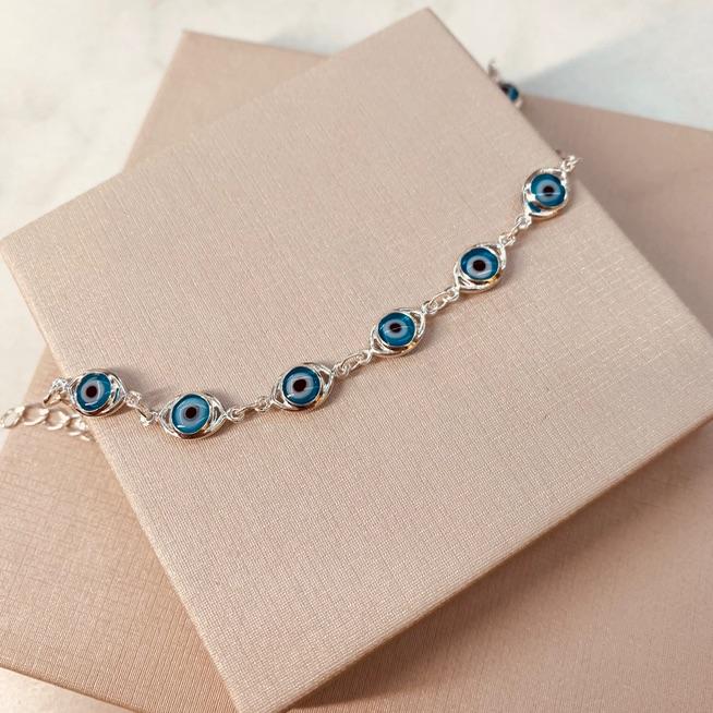 PL PRATA OLHO GREGO DETALHE EM VOLTA