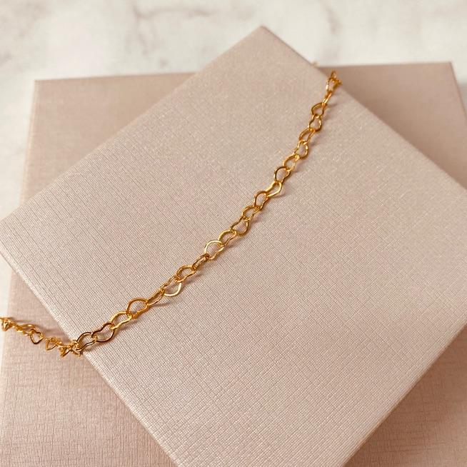 TZ OURO CORAÇÕES 5MM