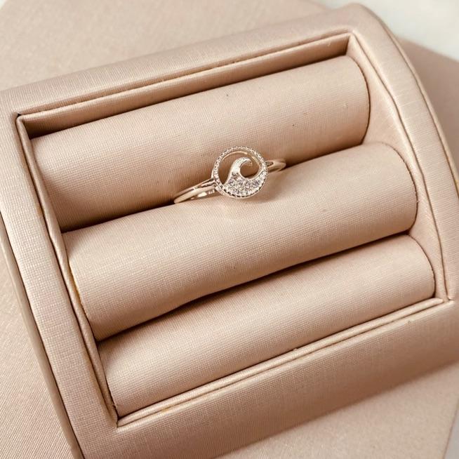 AN PRATA CIRCULO ONDA MICRO CRAVEJADO