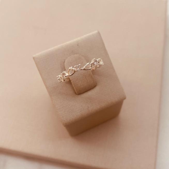 AN PRATA CORAÇÕES PEQUENOS E ZIRCONIAS