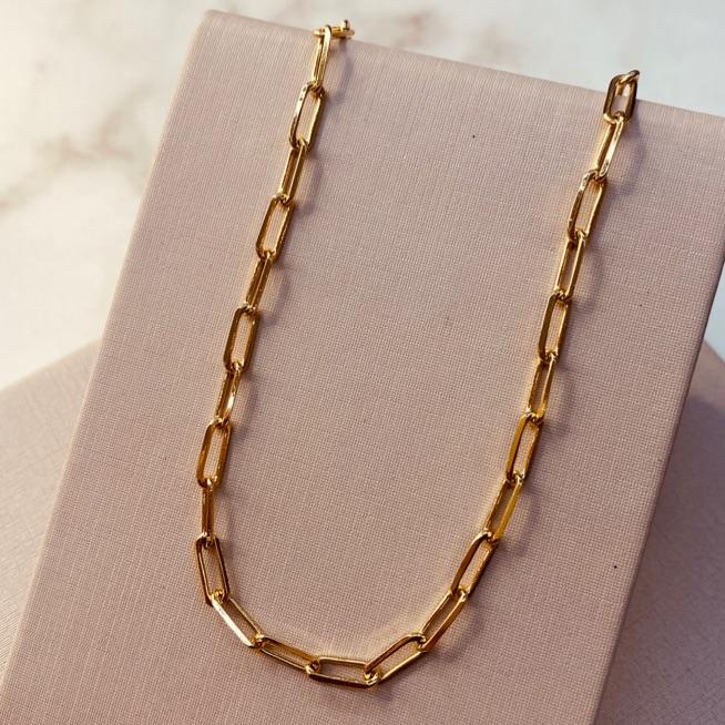 CR OURO CARTIER 3MM 45CM