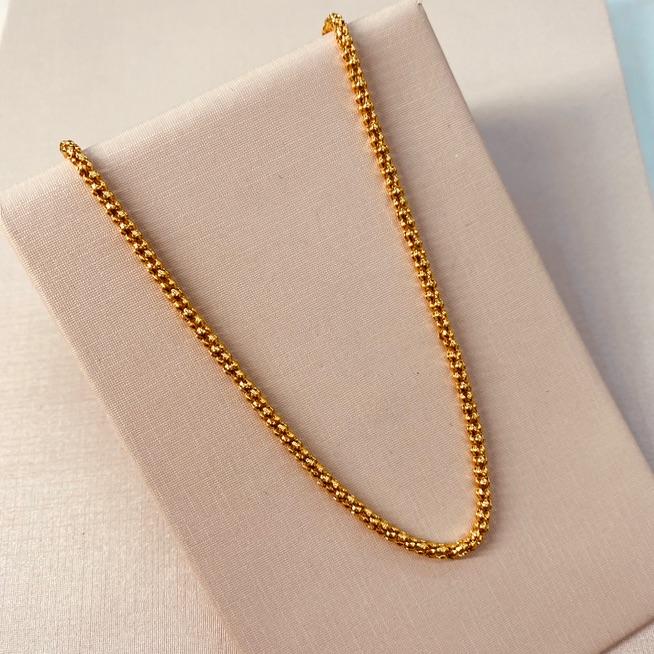 CR OURO PIPOCA 2,2MM 50cm