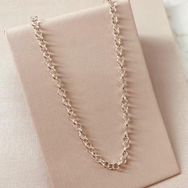 CR PRATA ELO PORTUGUES 4MM 45CM