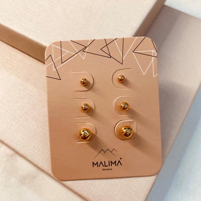 TR OURO BOLA LISA 4,3,2MM