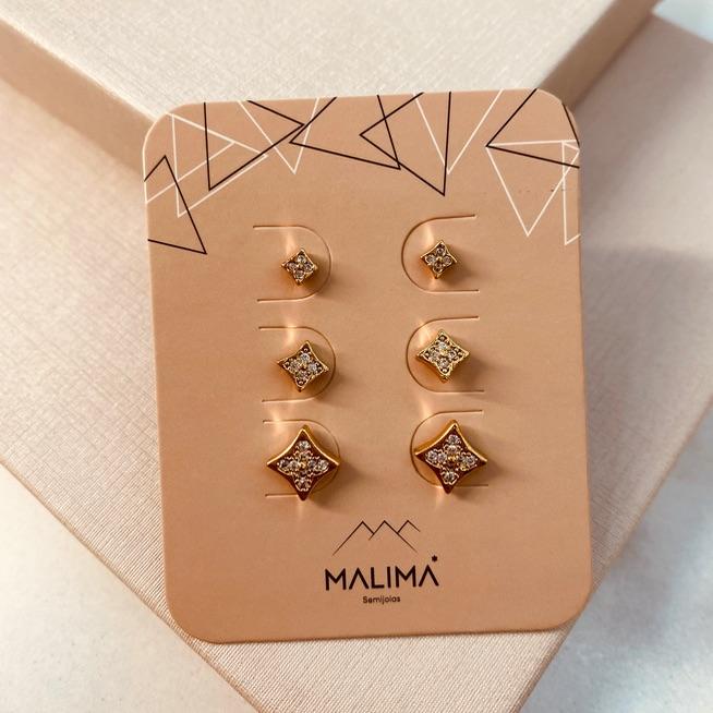 TR OURO FLOR QUADRADA