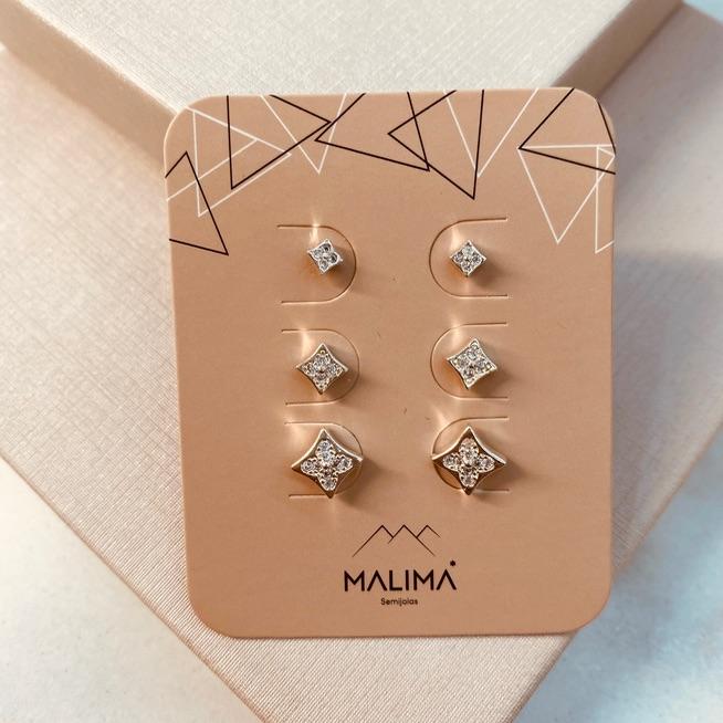 TR PRATA FLOR QUADRADA