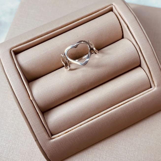 AN PRATA 3 CORAÇÕES VAZADOS