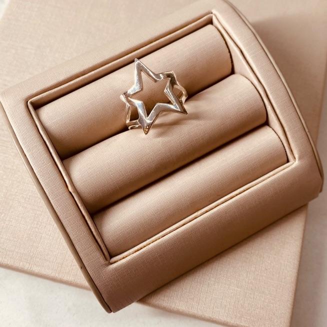 AN PRATA ESTRELA GRANDE VAZADA