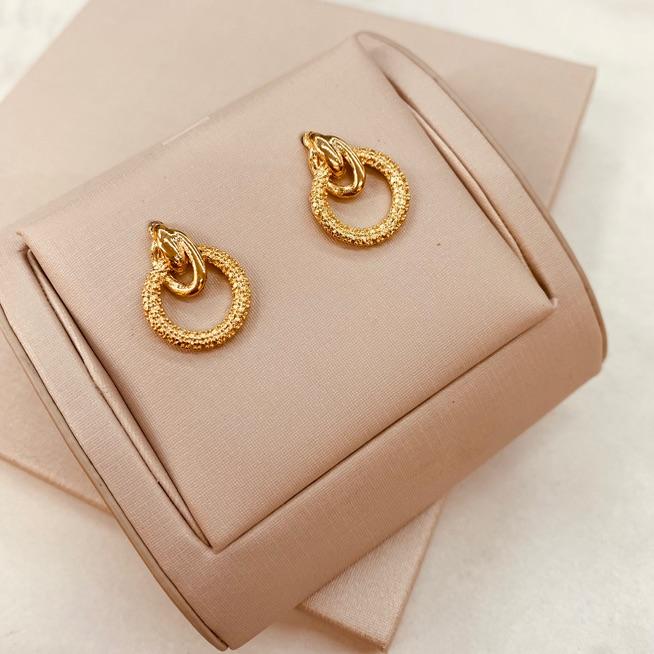 BR OURO CIRCULO DETALHADO ELO