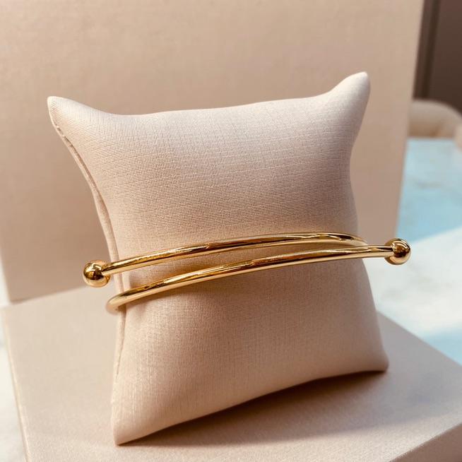 BRAC OURO FINO BOLA NA PONTA