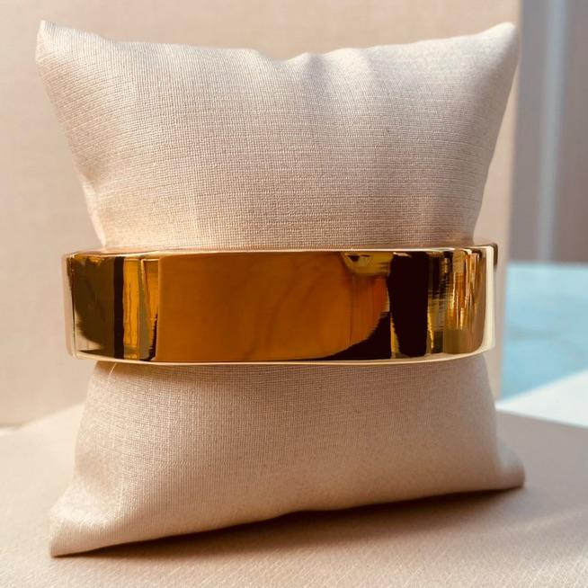 BRAC OURO QUADRADO ARREDONDADO