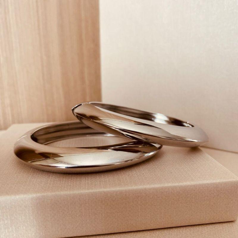 BRAC PRATA LISO FINO