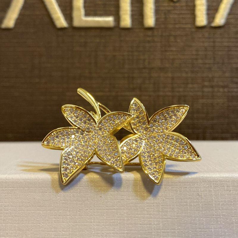 BROCHE OURO MICRO CRAVEJADO