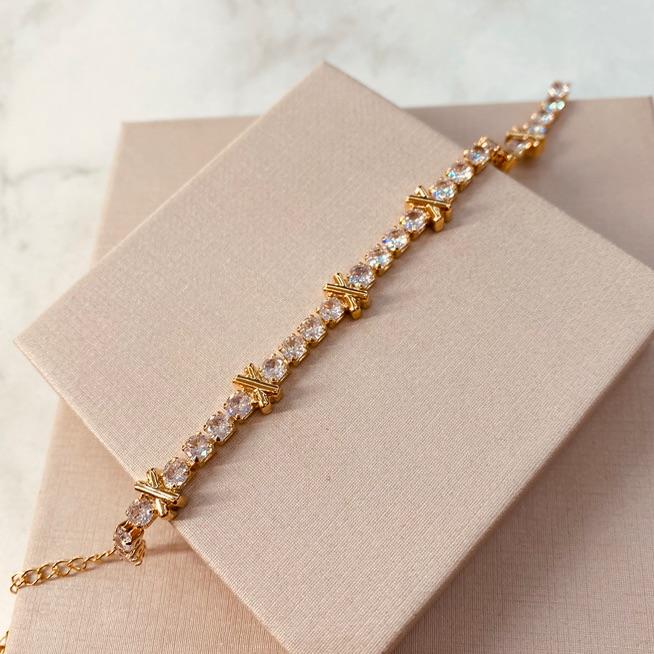 PL OURO CRAVEJADO DETALHE X OURO